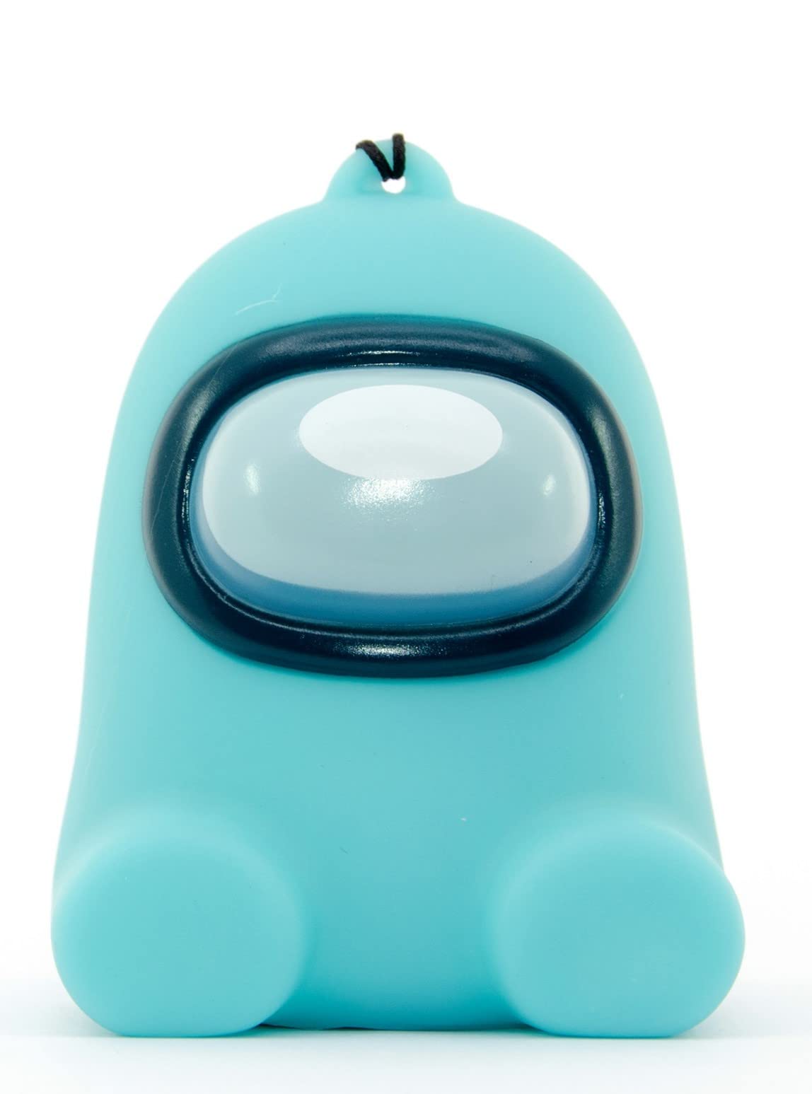 Official Among Us – Toikido LED Light-up Crewmate with Hand & Bag Strap - Purple & Cyan (2 Pack) - YuMe Toys
