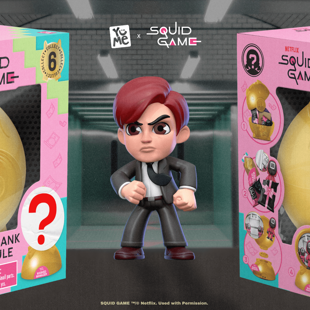 Squid Game Piggy Bank Capsule PRE - ORDER - YuMe Toys