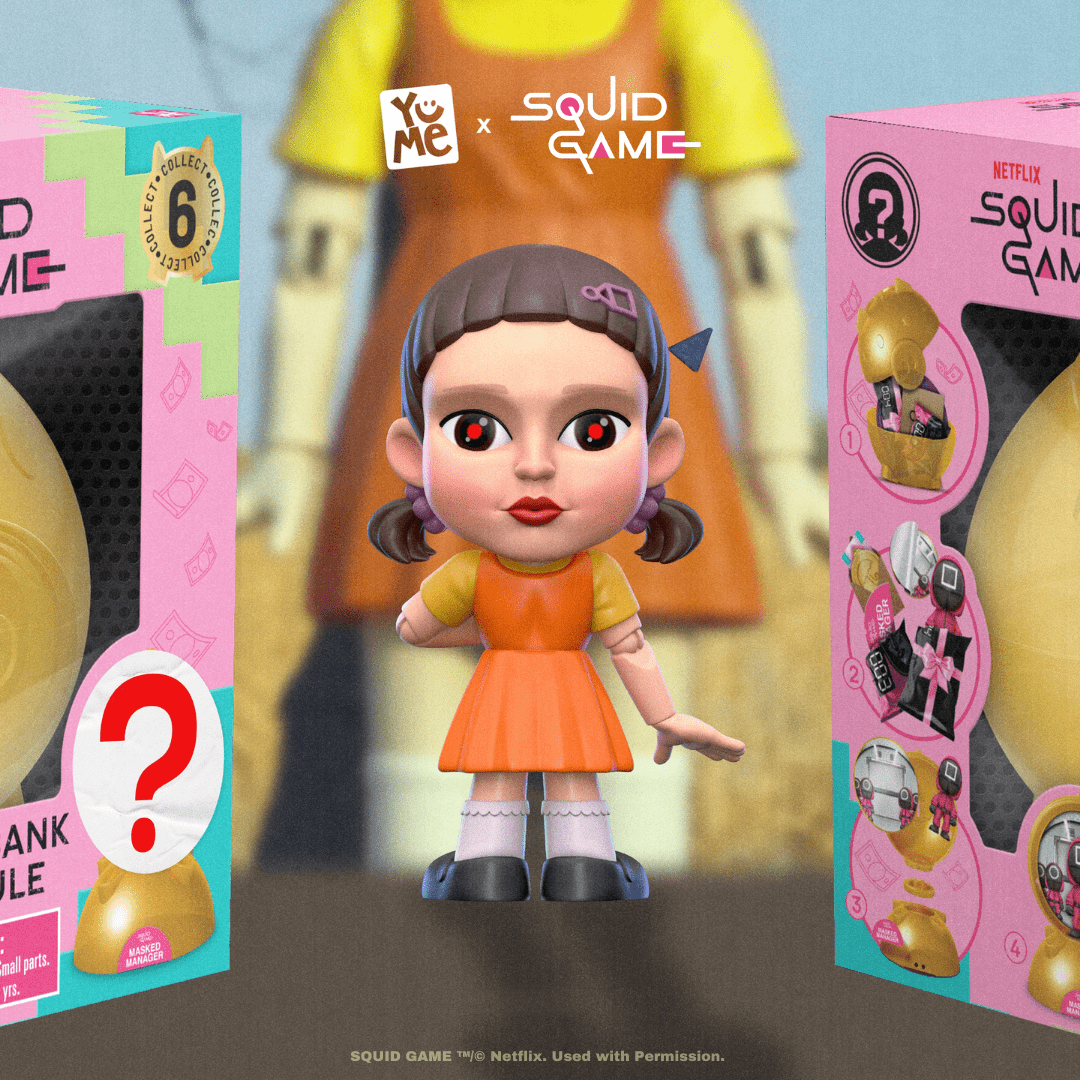 Squid Game Piggy Bank Capsule PRE - ORDER - YuMe Toys