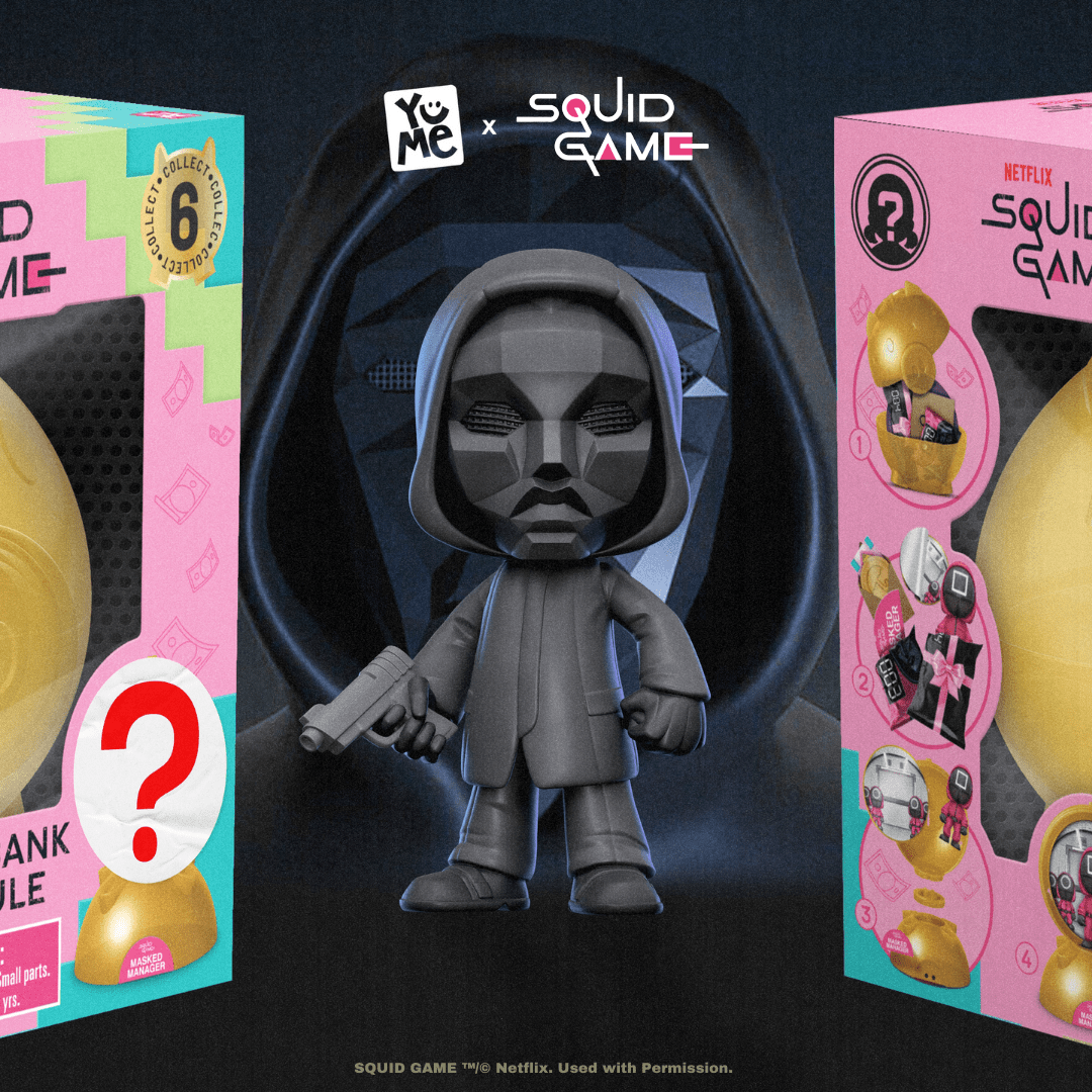 Squid Game Piggy Bank Capsule PRE - ORDER - YuMe Toys