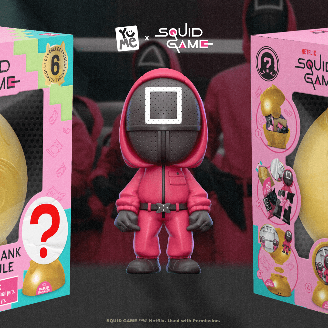 Squid Game Piggy Bank Capsule PRE - ORDER - YuMe Toys