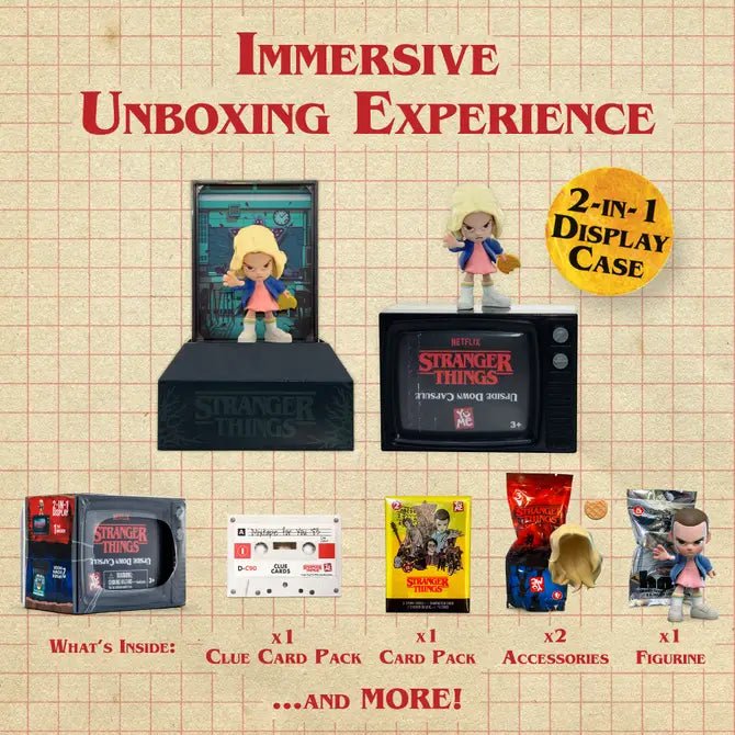 Stranger Things Upside Down Capsules Series 1 (12 Pack) - YuMe Toys