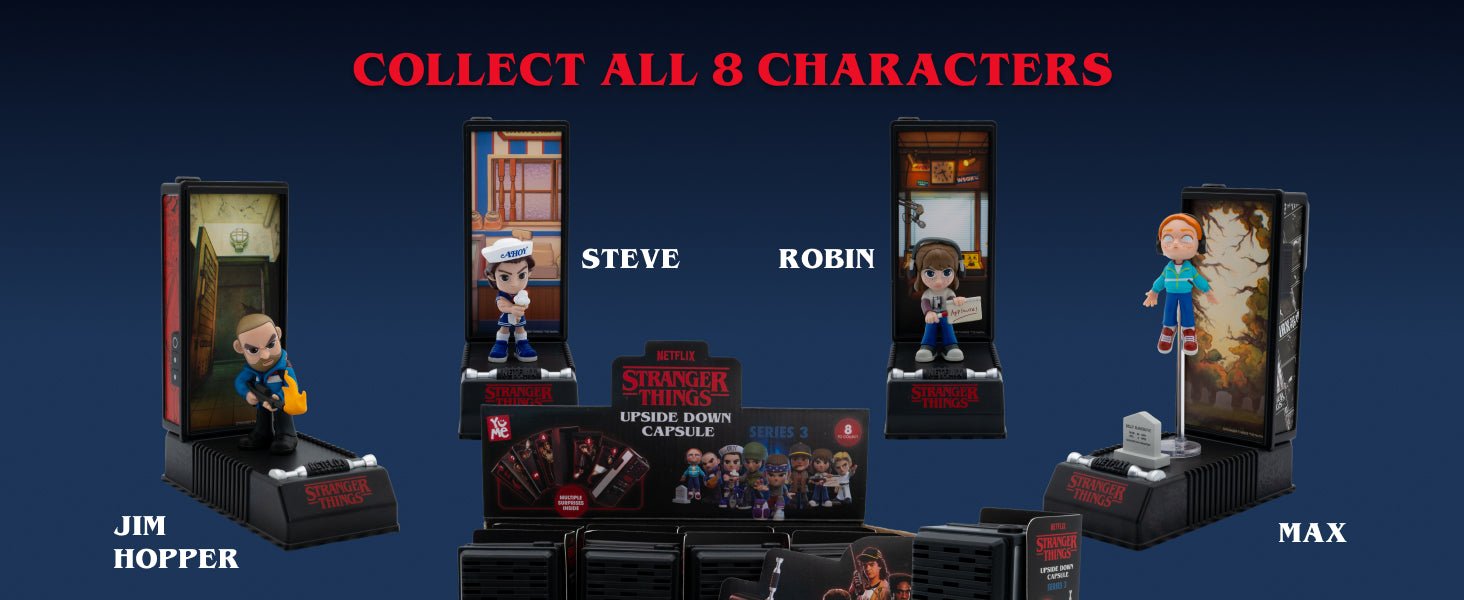 Stranger Things YuMe Upside Down Capsule Series 3 - YuMe Toys