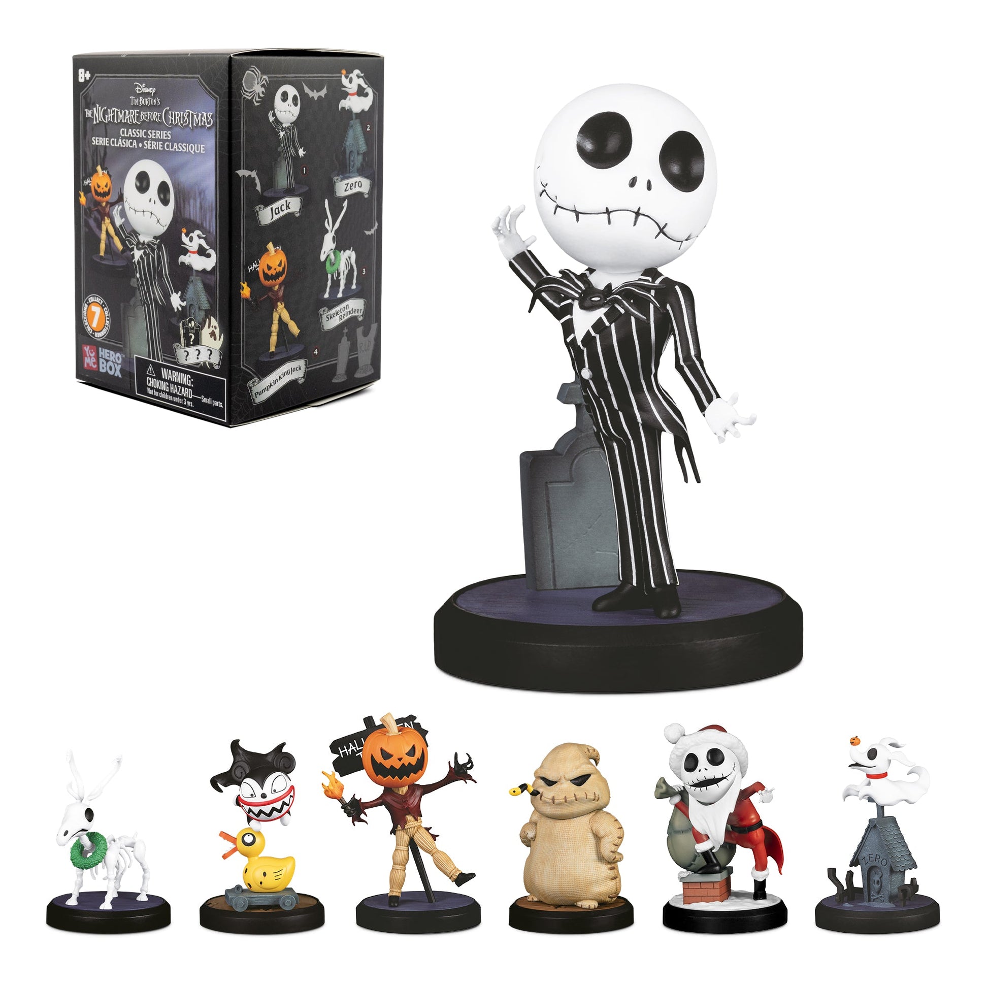 The Nightmare Before Christmas Classic Series Hero Box - Blind Box (1 Pack) - YuMe Toys