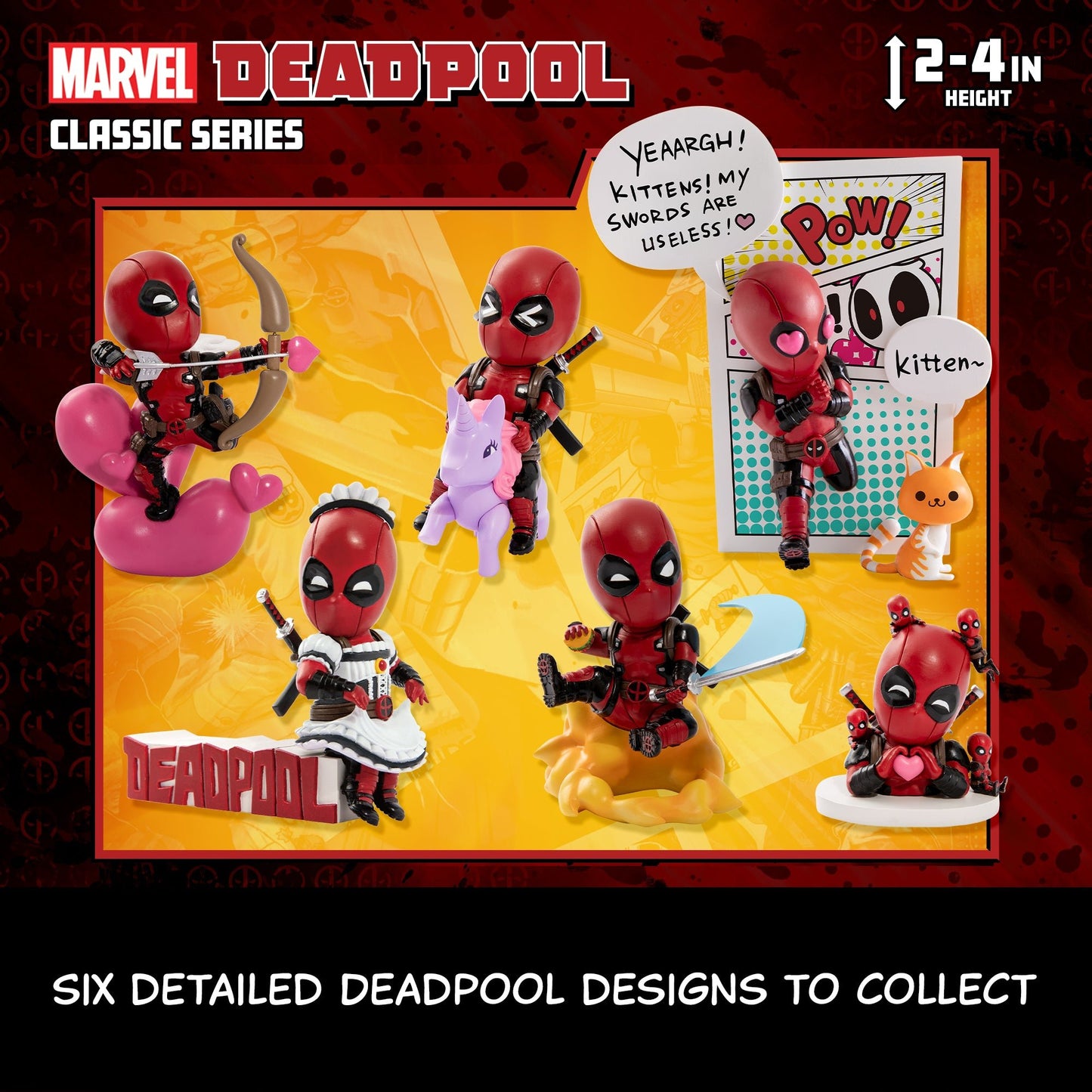 YuMe Hero Box Deadpool - Classic Series (1 Pack) - YuMe Toys