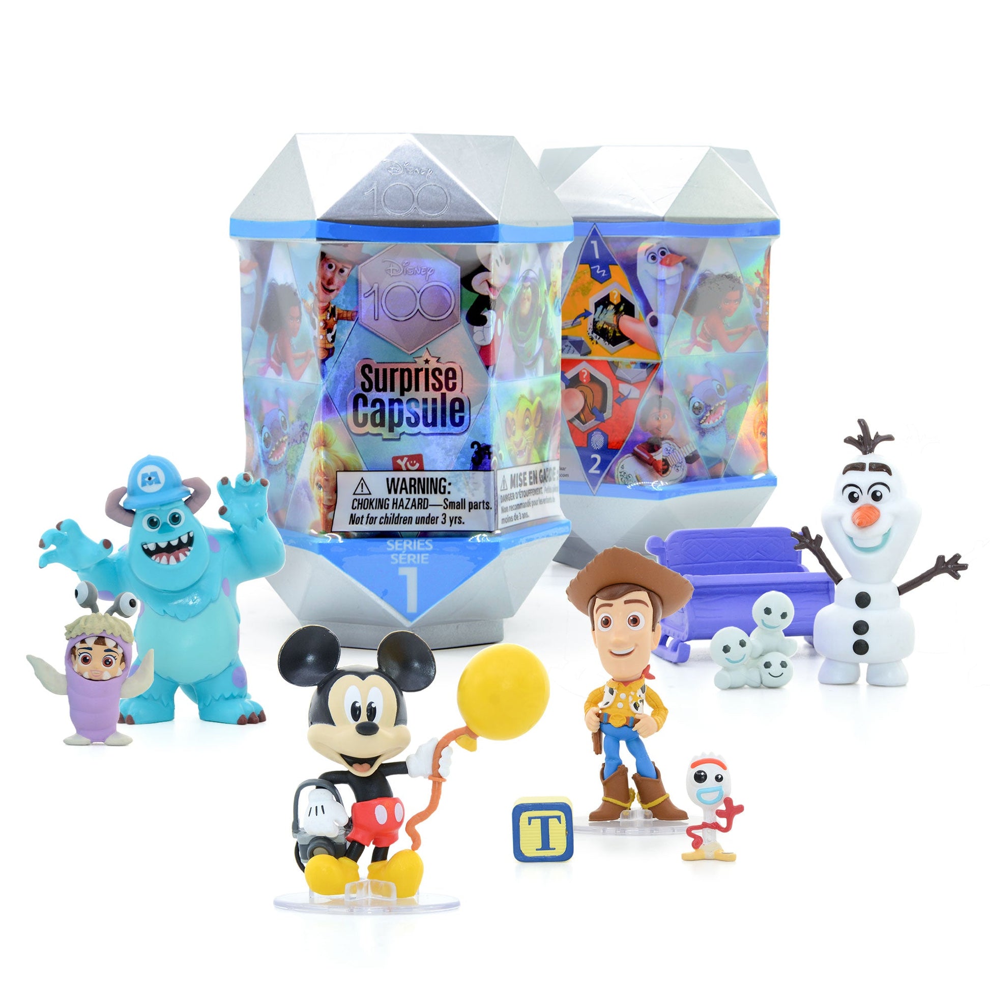 Disney 100 Surprise Capsules 4-Pack Combo - YuMe Toys