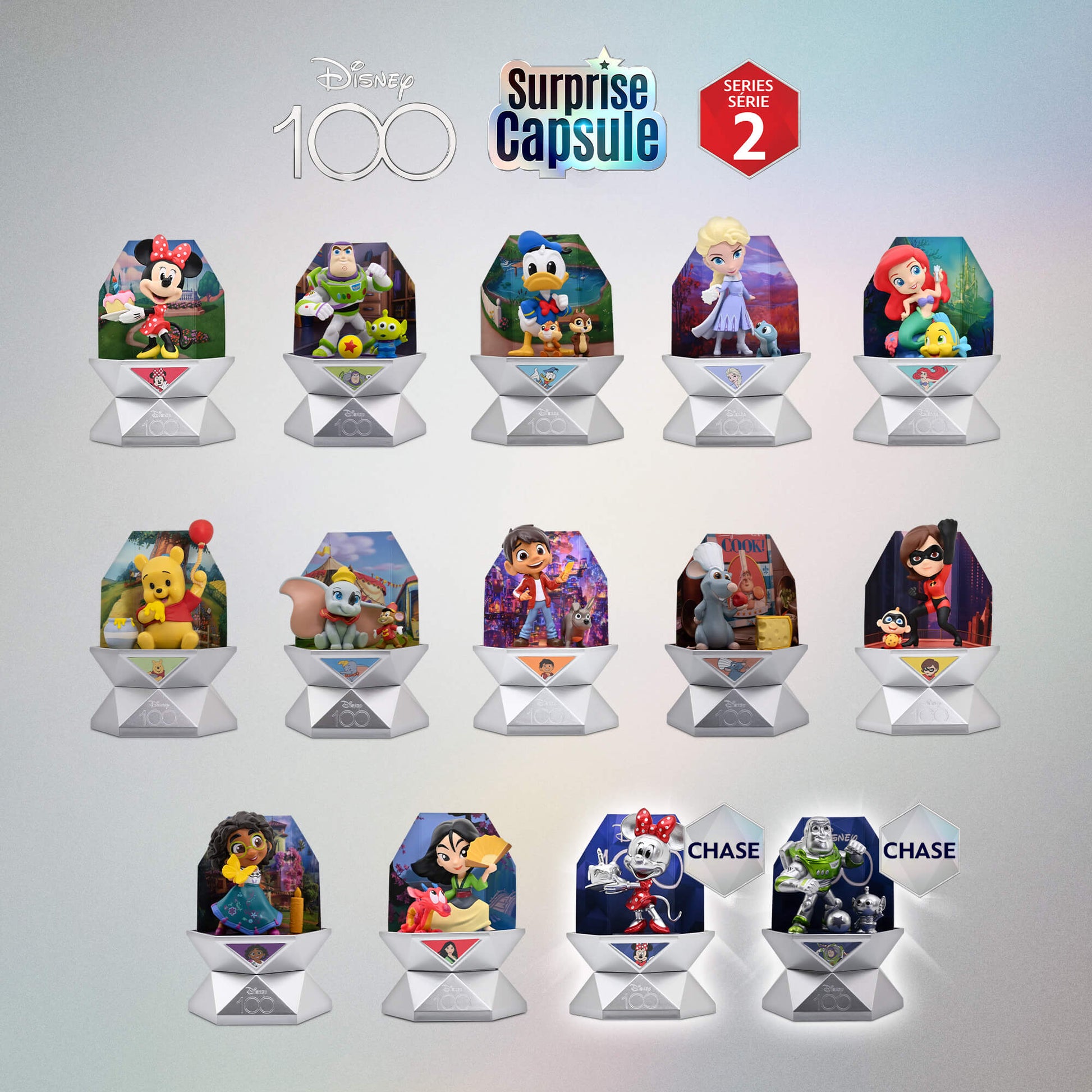Disney 100 Surprise Capsules Series 2 - Dual Pack