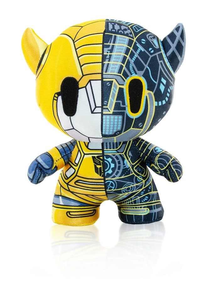 DZNR Collectible Action Plush 7" Transformers - Bumblebee - YuMe Toys