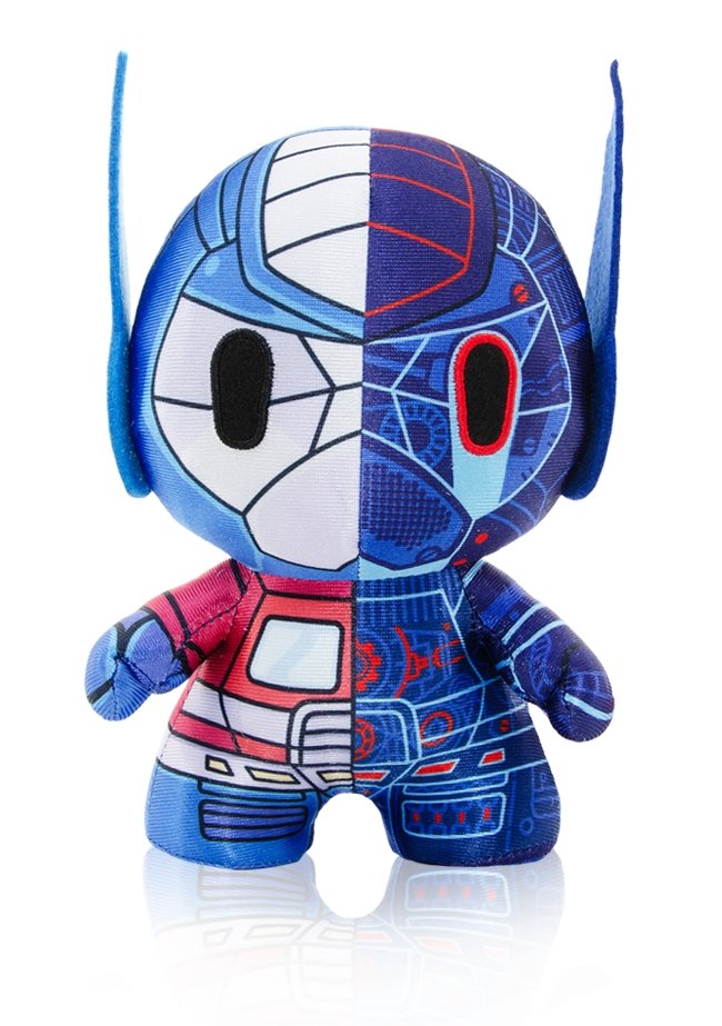 DZNR Collectible Action Plush 7" Transformers - Optimus Prime - YuMe Toys