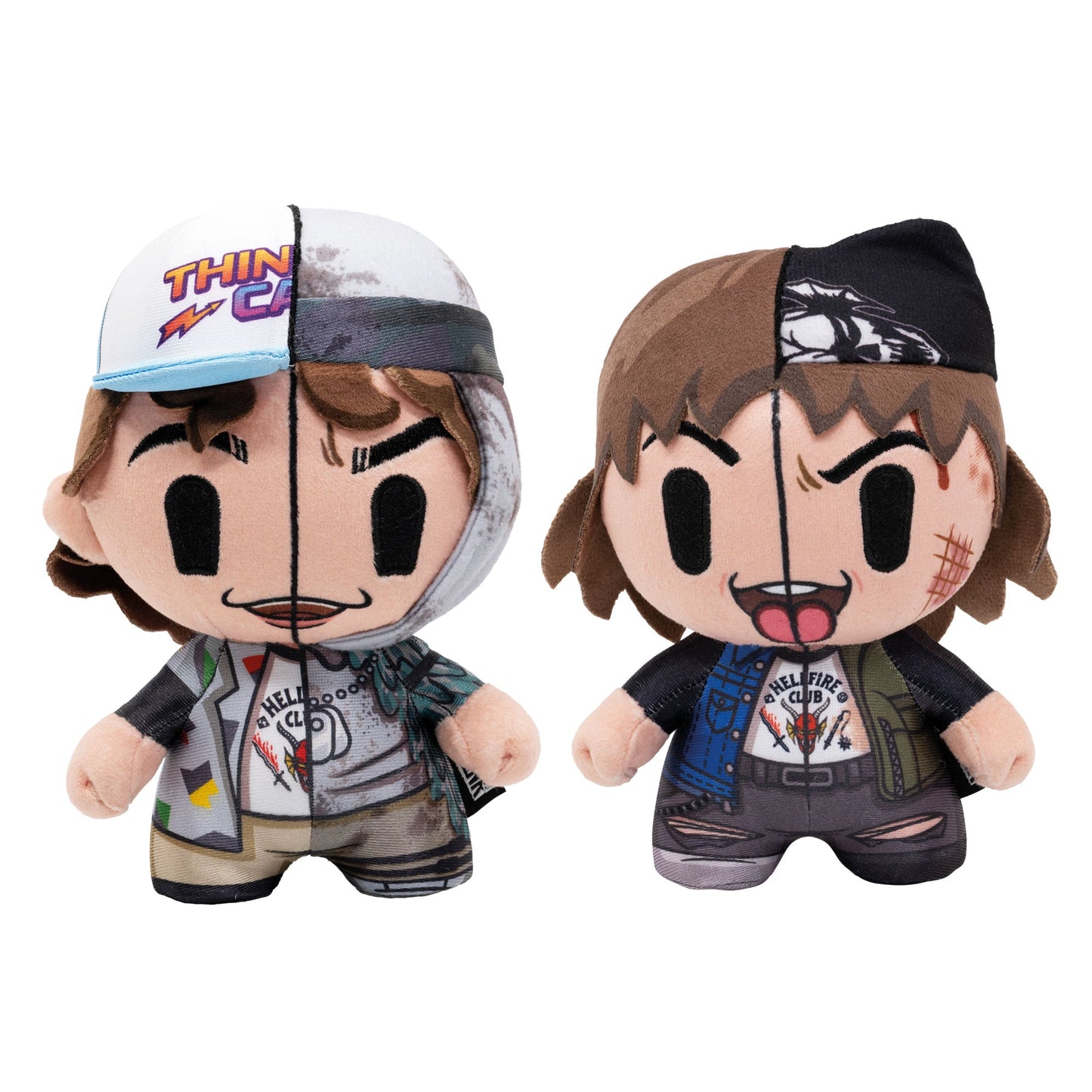 DZNR Stranger Things Dustin and Eddie Bundle Plush - YuMe Toys