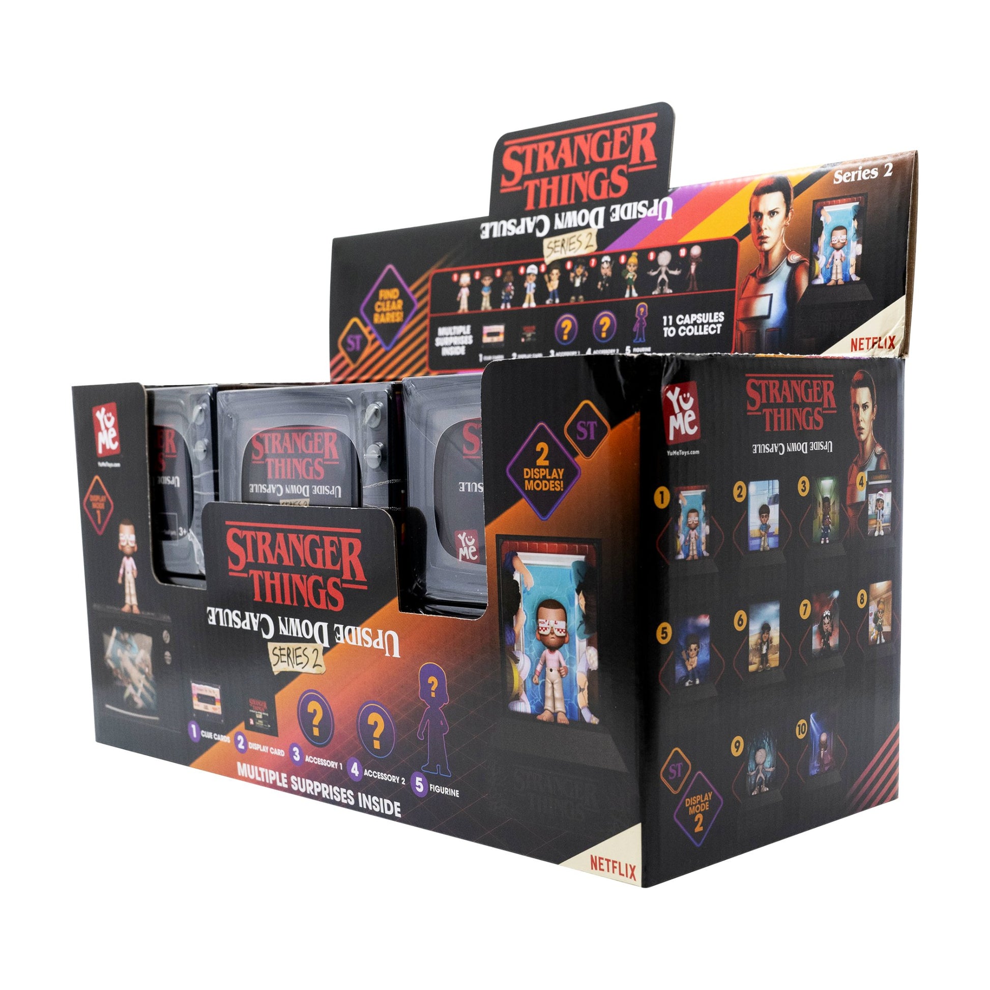 Stranger Things Upside Down Capsules Series 2 - 12 Pack Combo - YuMe Toys