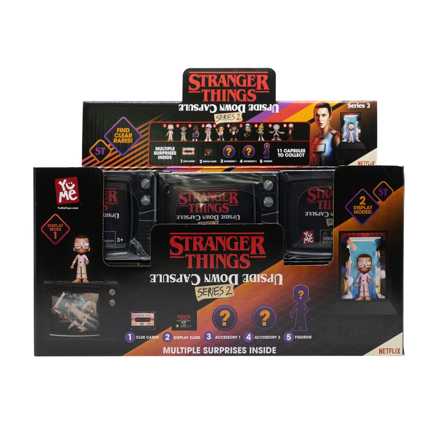 Stranger Things Upside Down Capsules Series 2 - 12 Pack Combo – YuMe Toys
